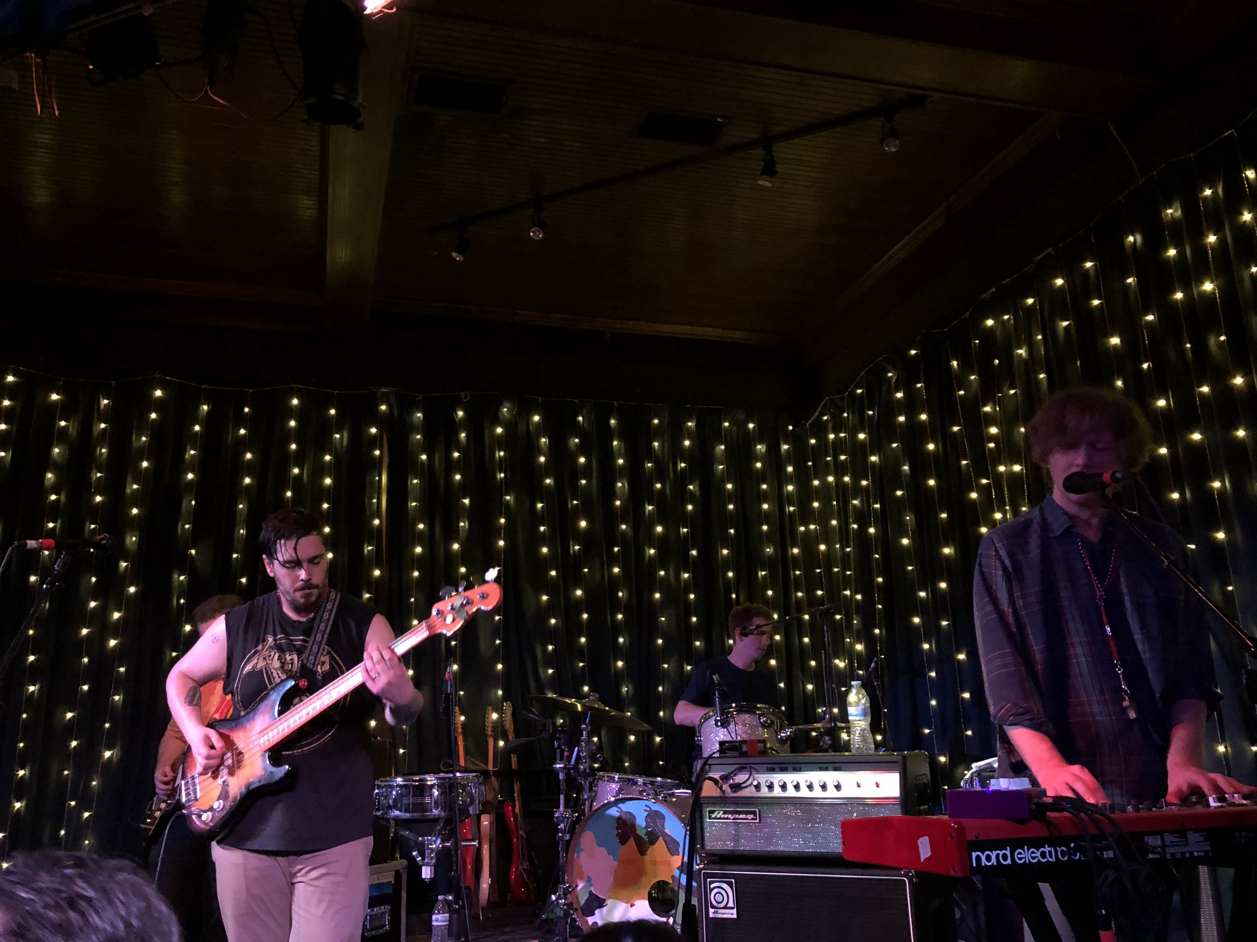 Parquet Courts at Sons of Hermann Hall on 4/28/18