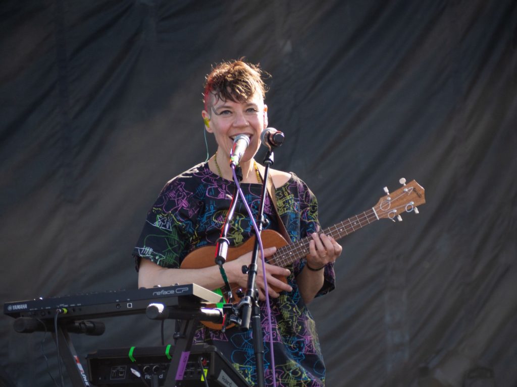 Tune Yards at Fortress Festival on 4/28 photos by Roman Soriano